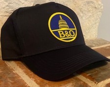 Cap / Hat -(NAVY BLUE) Baltimore and Ohio Railroad  (B&O)  - #11285G- NEW picture