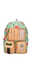 NEW Exclusive Peanuts Snoopy Beagle Scouts Camping Multi-Pocket Backpack picture