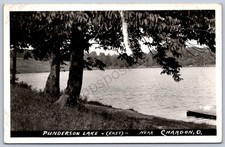 K24/ Chardon Ohio RPPC Postcard c1940s Punderson Lake  155 picture