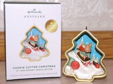 2026 Hallmark Keepsake 15th Anniversary Cookie Cutter Ornament Limited Special picture