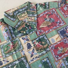 Vintage Reyn Spooner Mele Kalikimaka Hawaiian Christmas Shirt XXL 2003 Limited picture