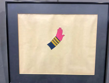 The Beatles Yellow Submarine Original Animation Cel Old Fred Arm Captain 1968 picture