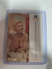 1995 Playboy Centerfold Collector Card July #6 Janet Pilgrim picture