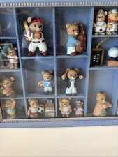 Homco Ceramic Set Of Mixed  Bears 19 Total + Extras. Vintage 70’s-80’s picture