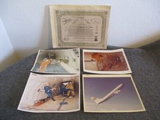 NASA MSFC SOLAR ARRAY TECHNOLOGY ZERO GRAVITY PHOTOS + CERT (ISS & HUBBLE)-1970s picture