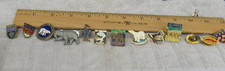 Lot of 13 -Canada & Alaska & France-Lapel Hat Pins/Tie Tack - Preowned/Used picture