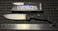 Cold Steel Voyager Extra Large XL AUS-10A Drop Point Blade Griv-Ex Handle picture
