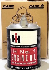 First Gear Case IH No. 1 Engine Oil Can Diecast Coin Bank LN/Box picture