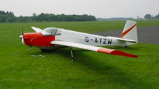 Slingsby T61A Falke Airplane Desk Wood Model Small New picture