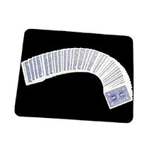 Magic Close-Up Card Mat 42x32cm Black Velvet Non-Slip for Poker Coin Tricks picture