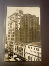 Hotel Savoy Seattle Washington WA RPPC Frasch Real Photo Postcard  Posted 1908 picture