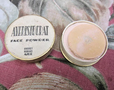 VTG Harriet Hubbard Ayer Averistocrat Face Powder – Unused “Sun Rose” w/Puff picture