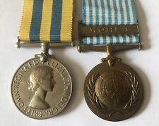 Korea Medals RN Royal Navy EM2 P Thompson RN  P/SMX. 893508 picture