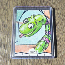 2025 Topps 30 Years of Toy Story Snake Sketch Dan Gorman Auto 1/1 picture