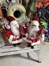 Two Vintage Santa Clauses picture