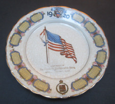 Old 1920 Farmer's Co-Operative Store - CALENDAR PLATE - Stronghurst ILL. picture