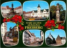Freiberg in Sachsen Saxony Germany Postcard Grupe aus dem sachsischen picture