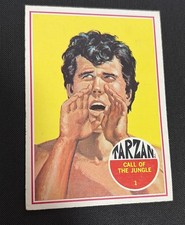💥 1966 #1 Tarzan Philadelphia Card Call Of The Jungle picture