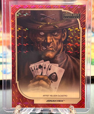 Upper Deck Platinum DC Jonathan Hex #'d /15 RED TESSELATION *Extremely RARE* picture