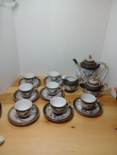 VTG  3-D Mirage  Japanese 17 Piece Porcelain DRAGONWARE Tea Set  Occupied Japan picture