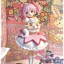 Madoka Magica 18cm Anime PVC Figure Madoka Kaname Action Figurine Desk Toy Gift picture