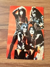Rare KISS Vintage Turkish Postcard Gene Simmons Paul Stanley Rock Collectible picture