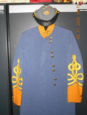 Personalized reproduction Confederate General Frock coat & Kepi picture