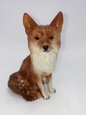 FOX FIGURINE COOPER CRAFT MADE IN STAFFORDSHIRE ENGLAND picture
