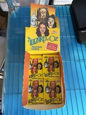 Wizard of Oz Movie Pacific Card Box Vintage Trading Wax Box 1990 Partial 7 Packs picture
