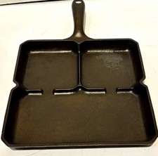 Best Made by Griswold “RARE” Bacon and Eggs Cast Iron Skillet picture