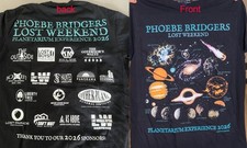 Phoebe Bridgers 2026 Lost Weekend Planetarium Experience Two Sided T Shrt picture