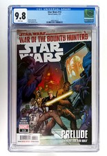 Star Wars War of  Bounty Hunters #13E 9.8 CGC White Pg. (2021) Marvel  picture
