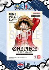 PRE-SALE ONE PIECE DAY ’26 Luffy Promo Card + DON - Janpanese (SEALED) picture