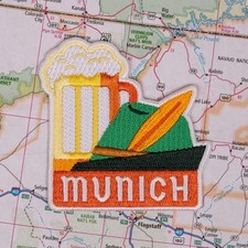 Munich Germany Iron On Patch picture