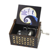 Nightmare Before Christmas Music Box, Halloween Day Gift for B picture