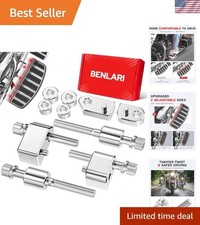 Durable Aluminum & Stainless Steel Floorboard Extension Kit for Harley Touring picture