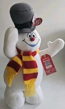 Frosty the Snowman Dancing Plush 15” Spins Sings Hallmark 2010 SEE VIDEO w/ Tags picture