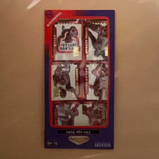 Crown Pro Chicago Bulls Stickers Pack Scottie Pippen Dennis Rodman 1997 picture