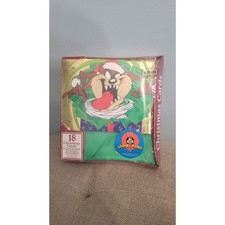 Vintage 1999 Looney Tunes Taz Christmas Cards – Boxed Set of 18 – Cleo Inc – New picture