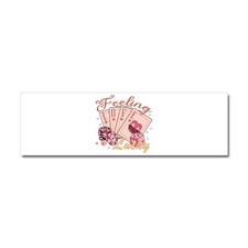 CafePress Feeling Love Lucky Car Magnet (1190305950) picture