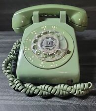 Vintage Avocado Green Western Electric Bell System Rotary Telephone - Untested picture