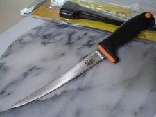 Kershaw Calcutta Fishing Fish Fillet Knife Fixed Blade & Sheath 6 Inch Blade New picture