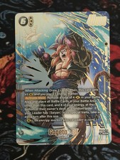 Gogeta: GT FB09-123 SCR+ 40000 Foil EN Bandai Dragon Ball Super Card Game picture