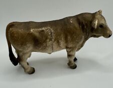 Schleich Light Brown Jersey SWISS BULL Steer Cow Farm Figure 2001 Some Damage picture