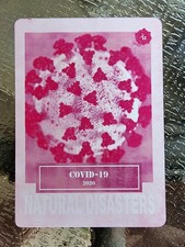 2020 COVID-19 HA Historic Autographs CHAOS Card #89 Magenta Printing Plate 1/1 picture