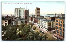 Early 1900s Main St, Memphis TN postcard (German print) picture