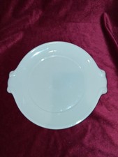 Vintage 9.5” White Ceramic Plate – Unbranded Restaurant Ware Style picture