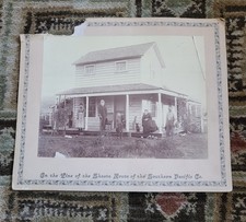 Antique Photograph California Family Portrait Shasta Southern Pacific Railway picture