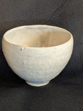 Rob Barnard Studio Pottery White Slip Glaze Chawan Tea Bowl Stoneware Signed picture