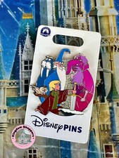 2025 Disney Parks Family Cluster Pin Sword In The Stone Arthur Merlin Mim picture